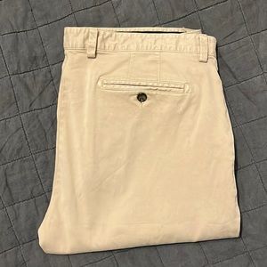 Johnston and Murphy khaki washed chinos 34x32
